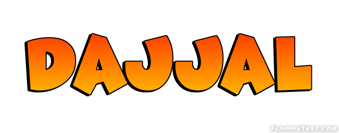Dajjal Logo | Free Name Design Tool from Flaming Text