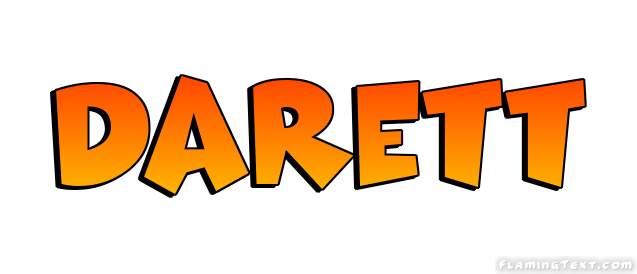 Darett Logo | Free Name Design Tool from Flaming Text