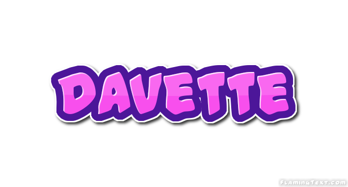 Davette 徽标