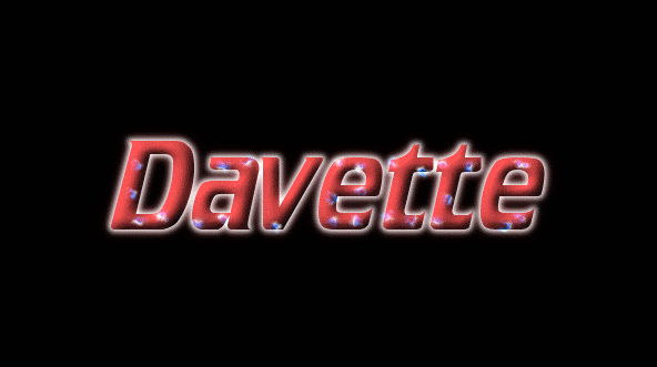 Davette 徽标
