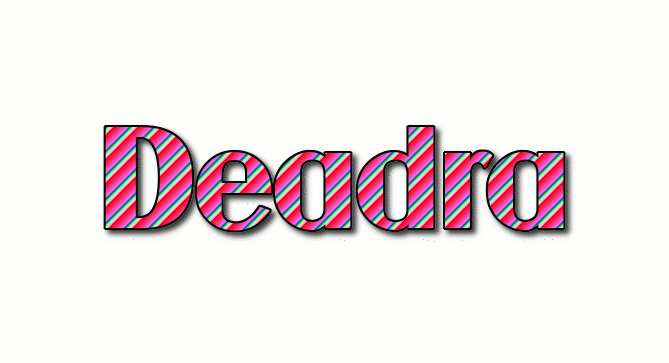Deadra شعار