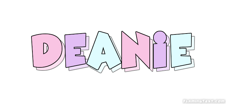 Deanie Logo | Free Name Design Tool from Flaming Text