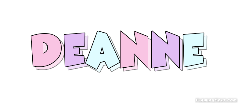 Deanne Logo | Free Name Design Tool from Flaming Text