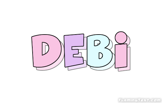 Debi Logo | Free Name Design Tool from Flaming Text