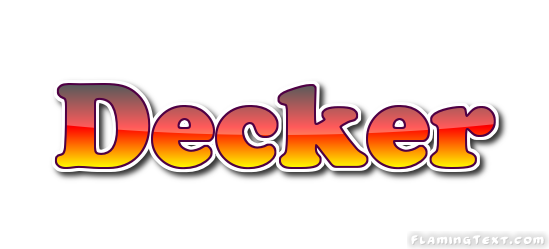 Decker ロゴ