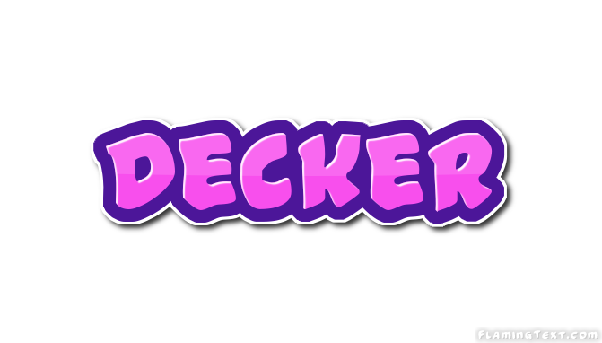 Decker Лого