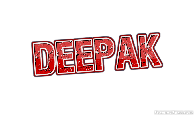 Deepak Logo Free Name Design Tool From Flaming Text
