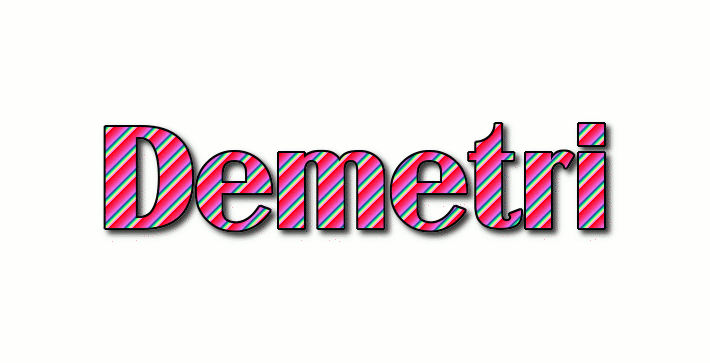 Demetri ロゴ