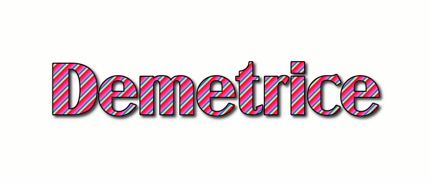 Demetrice Logo