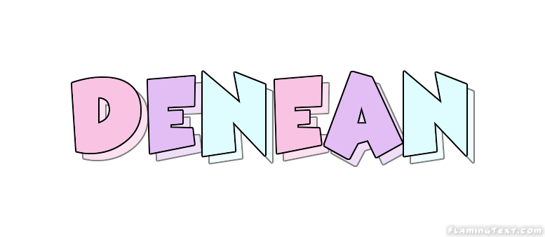 Denean Logo | Free Name Design Tool from Flaming Text