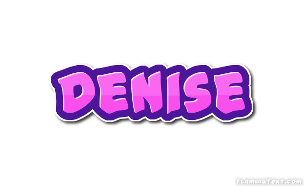 Denise Logo | Free Name Design Tool from Flaming Text