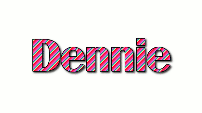 Dennie Logo | Free Name Design Tool from Flaming Text
