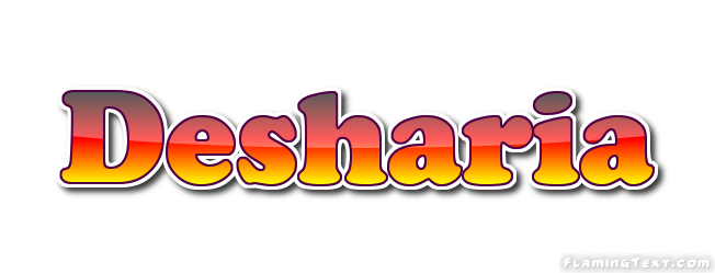 Desharia شعار