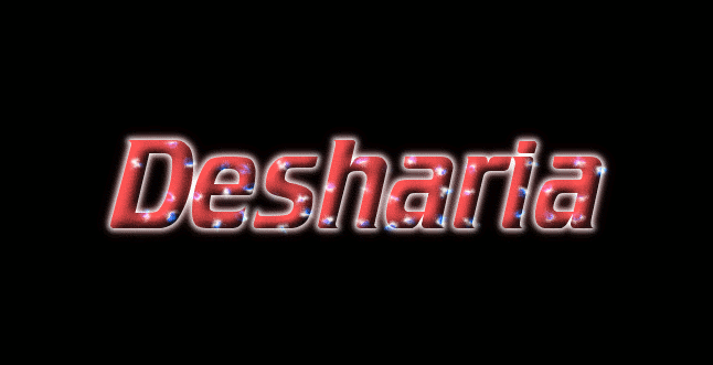 Desharia شعار