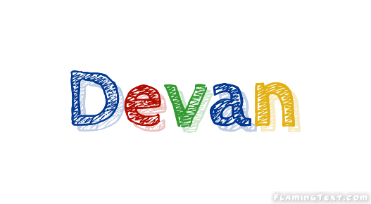 Devan Logo | Free Name Design Tool from Flaming Text