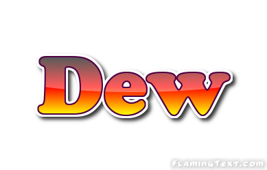 Dew شعار