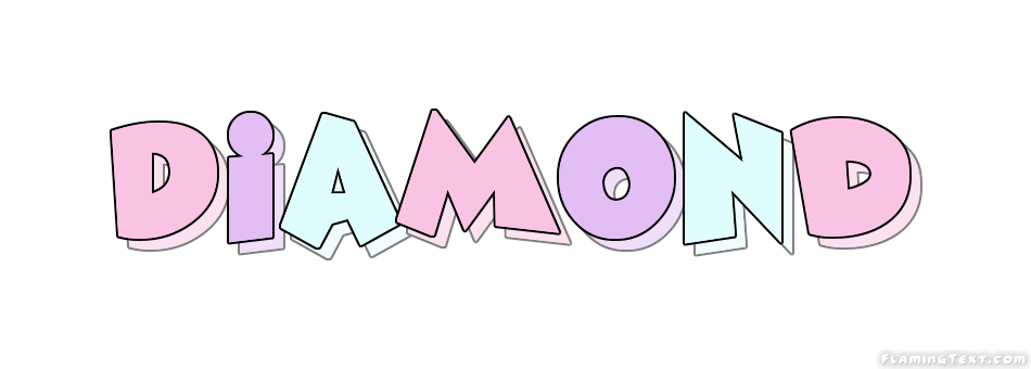 Diamond Logo | Free Name Design Tool from Flaming Text