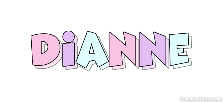 Dianne Logo | Free Name Design Tool from Flaming Text