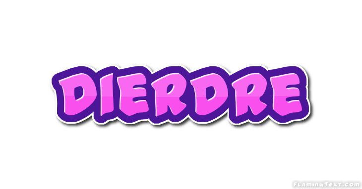 Dierdre Logo | Free Name Design Tool from Flaming Text