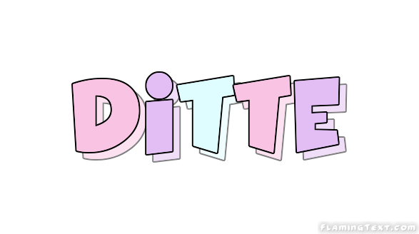 Ditte Logotipo