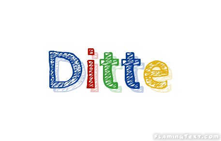 Ditte 徽标