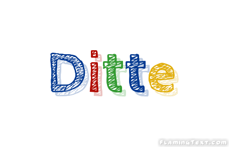 Ditte 徽标