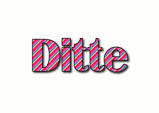 Ditte Лого