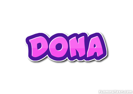 Dona 徽标