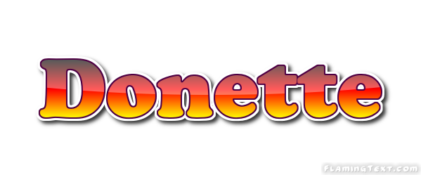 Donette 徽标