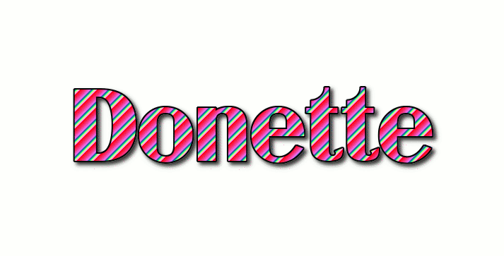 Donette ロゴ