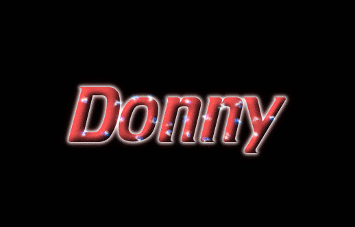 Donny 徽标