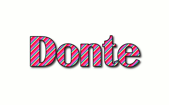 Donte ロゴ