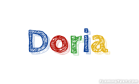 Doria Logo | Free Name Design Tool from Flaming Text