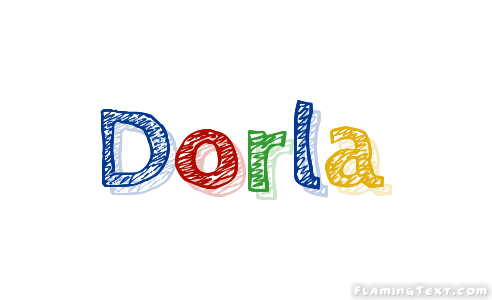 Dorla ロゴ | フレーミングテキストからの無料の名前デザインツール