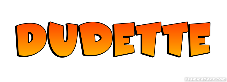 Dudette ロゴ