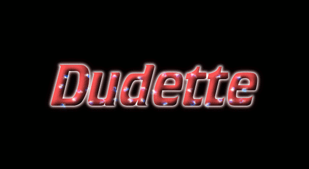 Dudette ロゴ