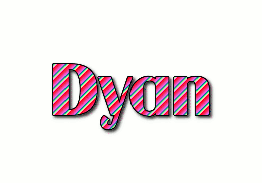 Dyan ロゴ | フレーミングテキストからの無料の名前デザインツール