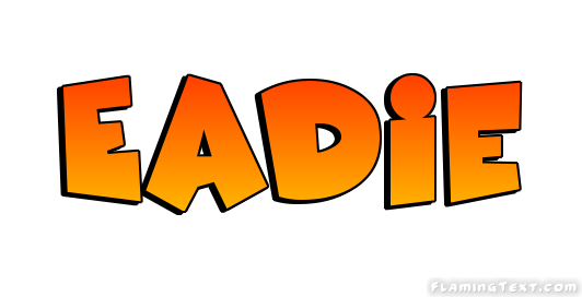 Eadie Logo | Free Name Design Tool from Flaming Text