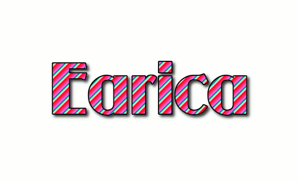 Earica Logo | Free Name Design Tool from Flaming Text