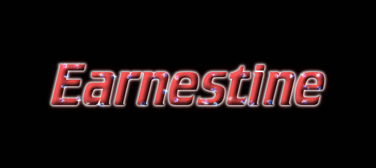 Earnestine 徽标