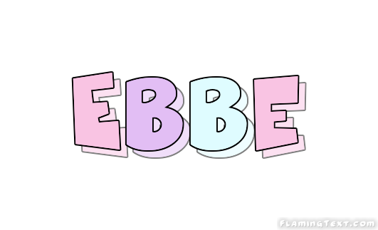 Ebbe 徽标