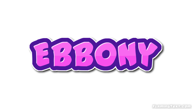 Ebbony شعار