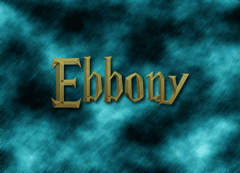 Ebbony 徽标
