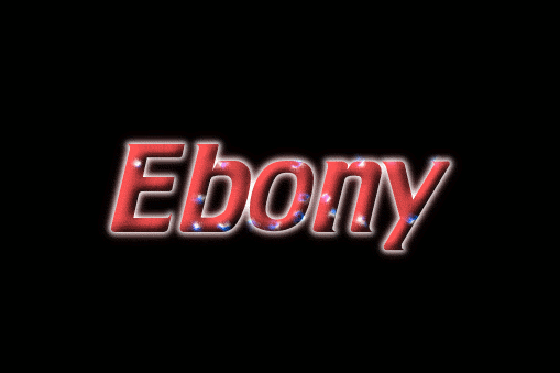 Ebony شعار