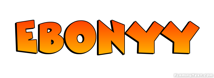 Ebonyy شعار