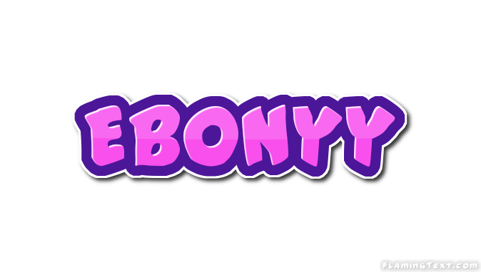 Ebonyy 徽标