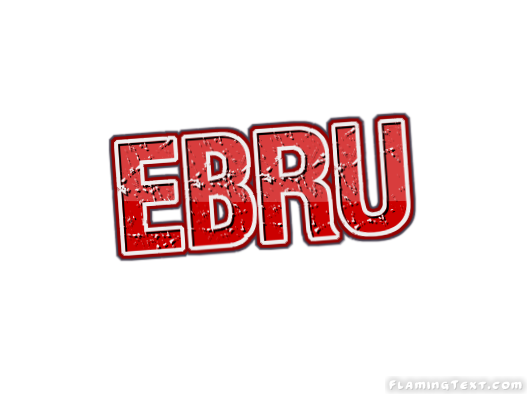 Ebru ロゴ