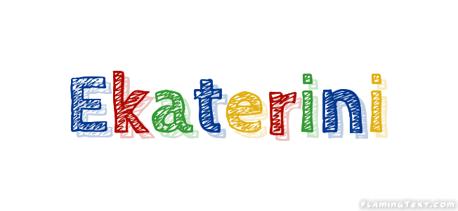 Ekaterini Logotipo