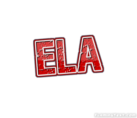 Ela लोगो