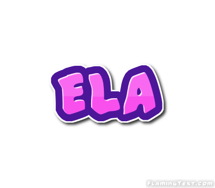 Ela लोगो